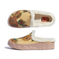 Art Print Mule Loafers