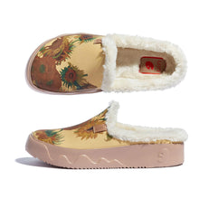 Art Print Mule Loafers