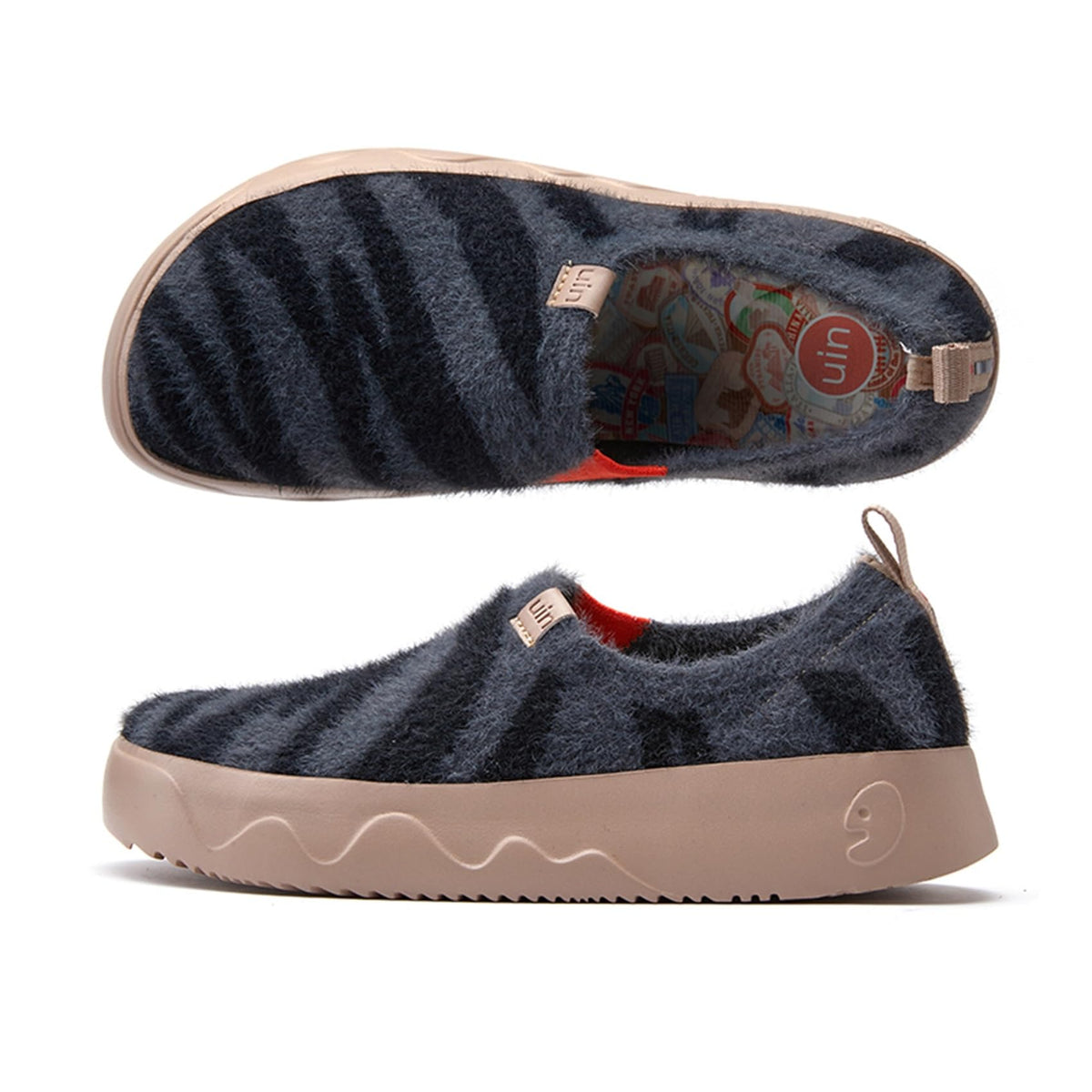 Art Travel Slip-On Sneakers