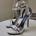 Ankle Strap Stiletto Sandals