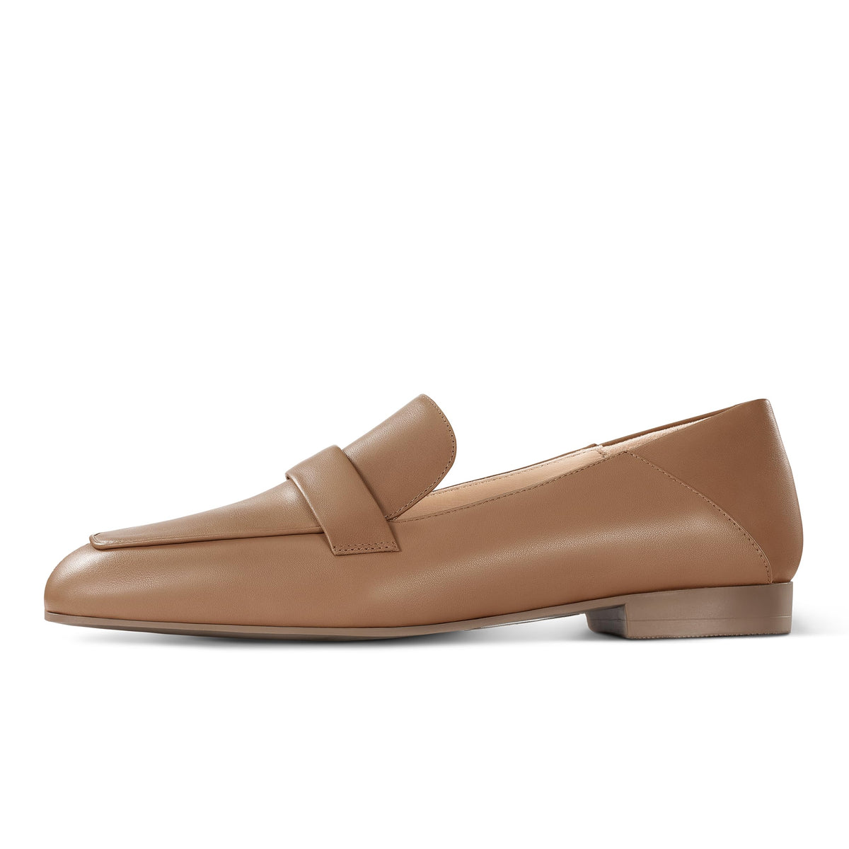 Leather Slip-On Loafers