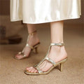 Strappy Stiletto Sandals