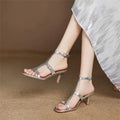 Strappy Stiletto Sandals