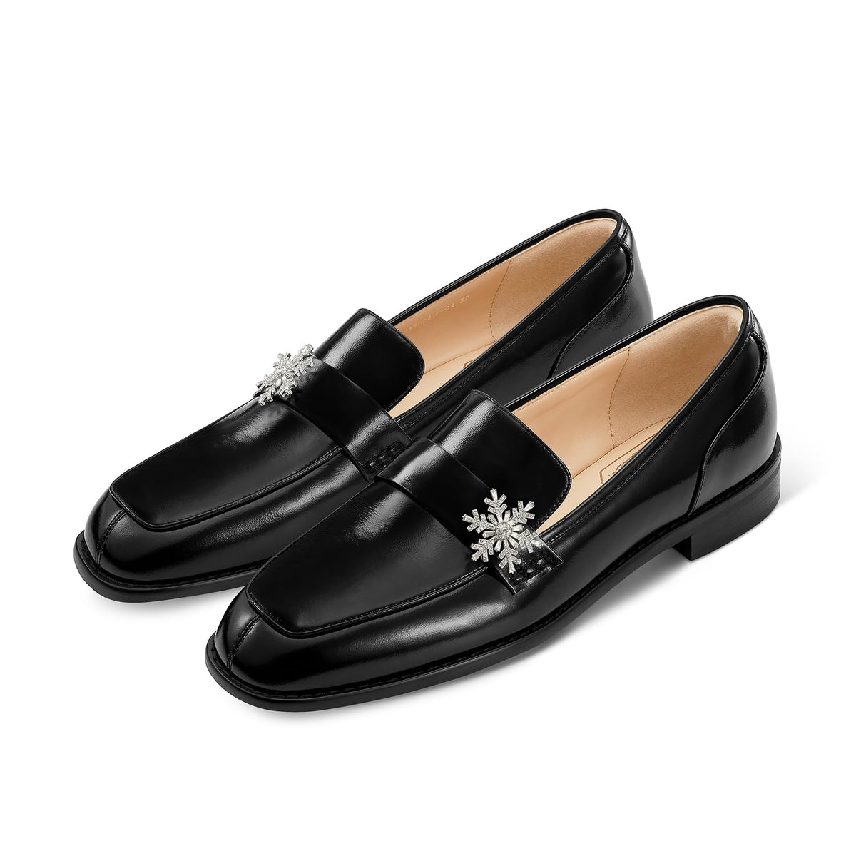 Leather Slip-On Loafers