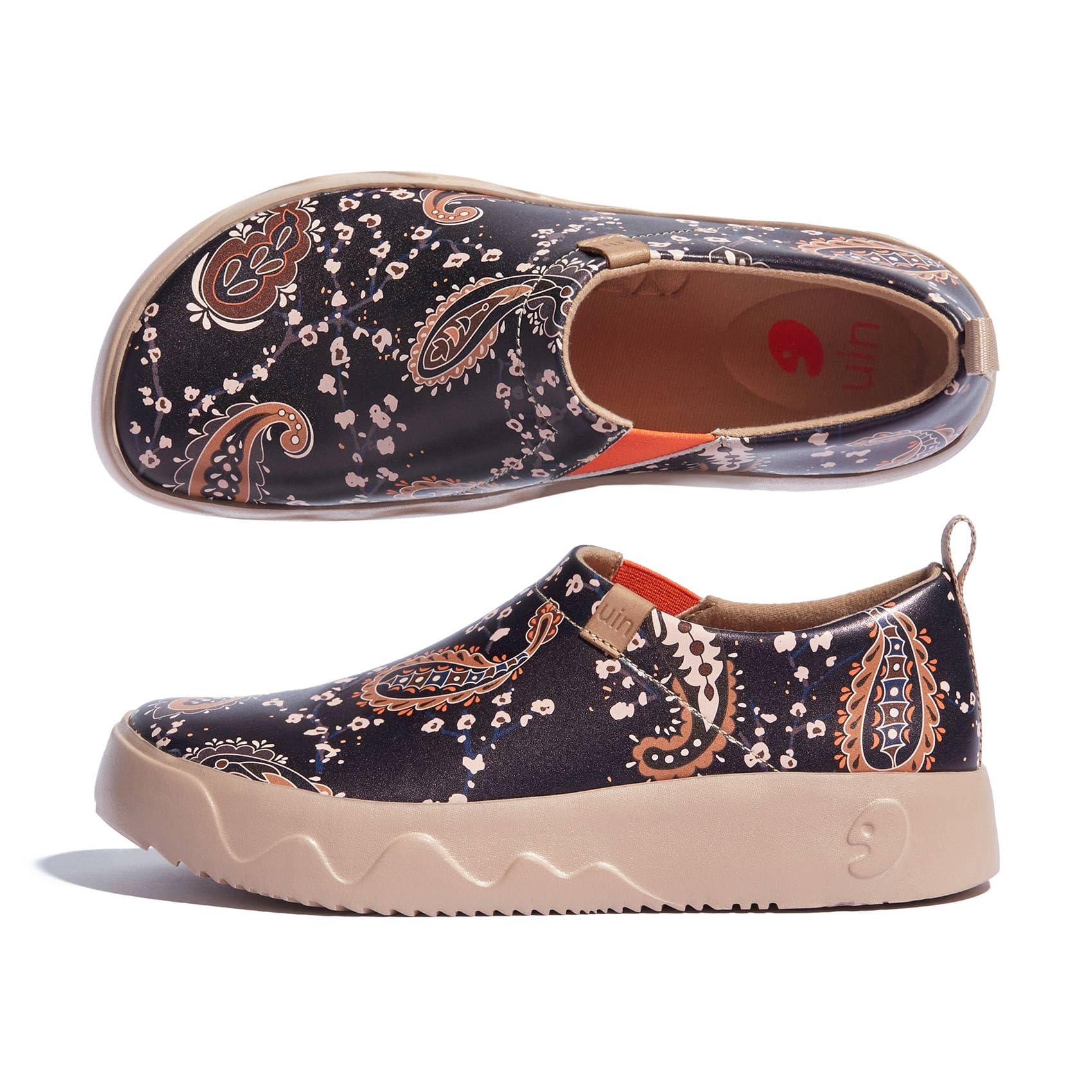 Art Travel Slip-On Sneakers