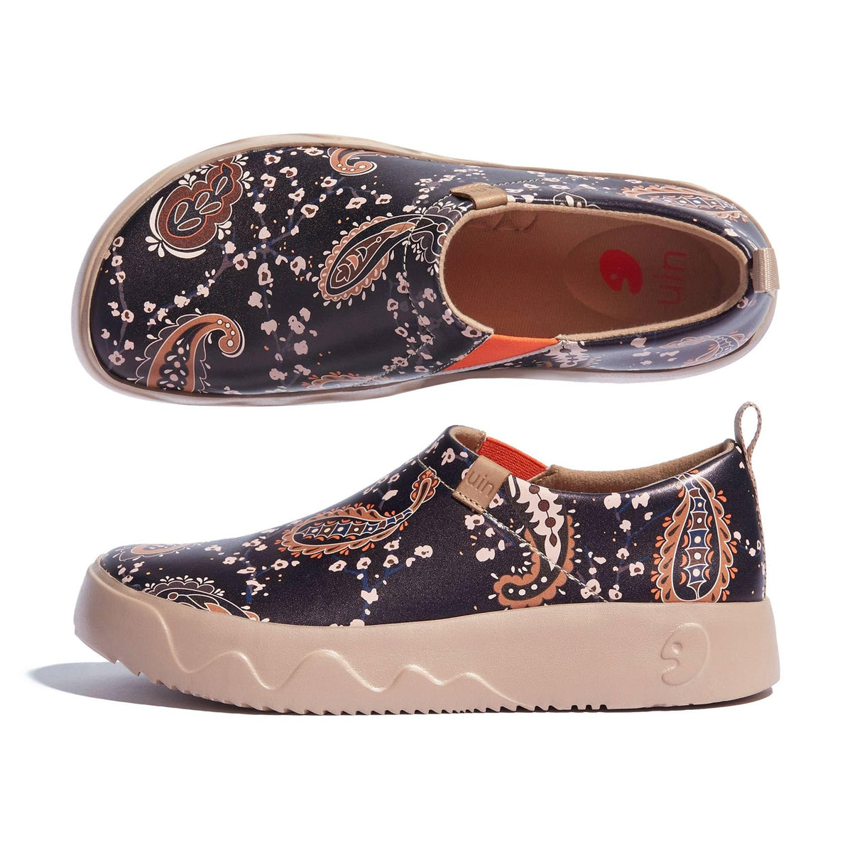 Art Travel Slip-On Sneakers