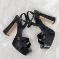 Platform Ankle Strap Sandals