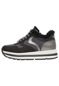 Shearling Platform Sneakers