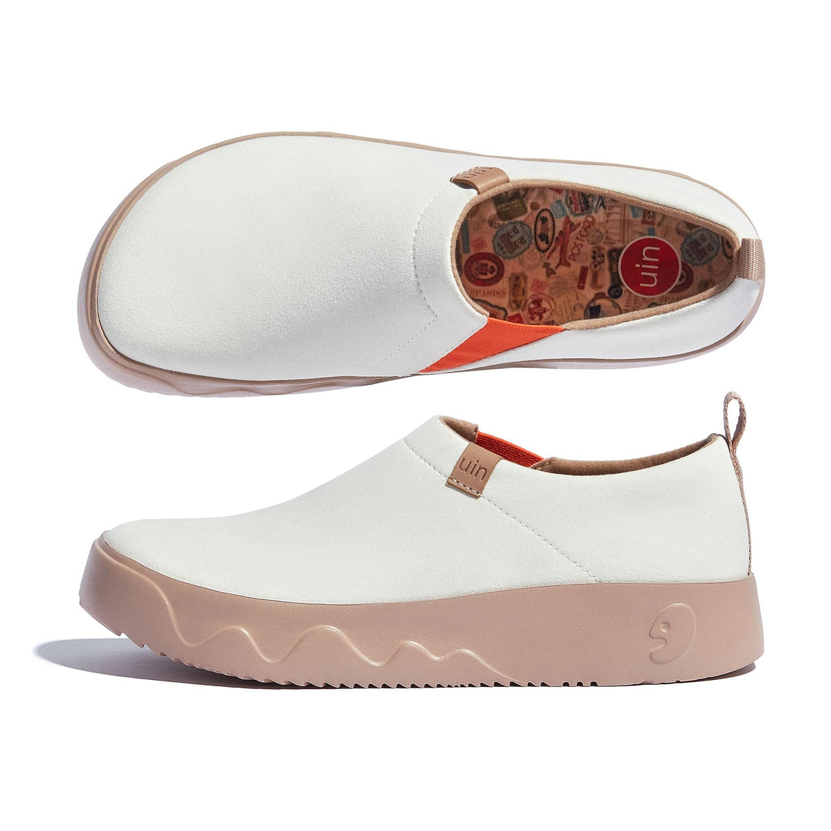 Art Travel Slip-On Sneakers
