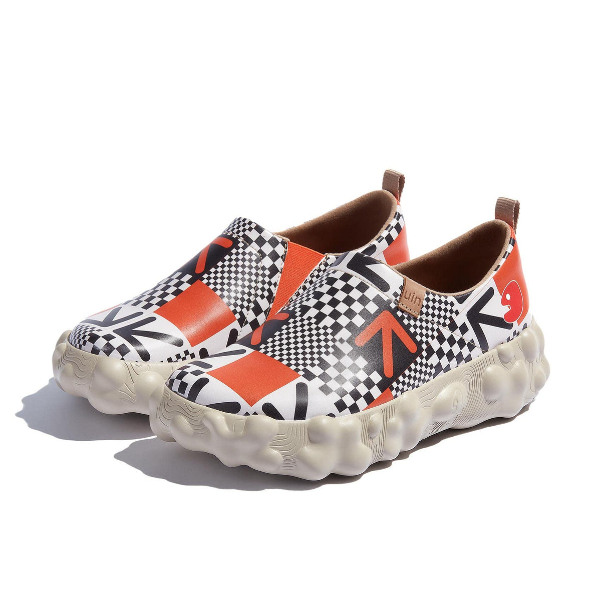 Art Travel Slip-On Sneakers