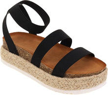 Thick Sole Ankle Strap Sandals