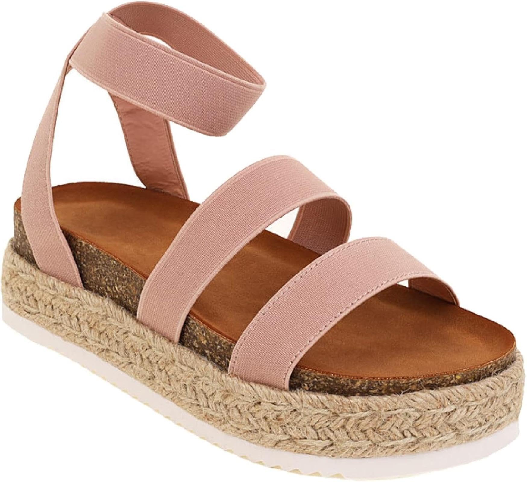 Thick Sole Ankle Strap Sandals