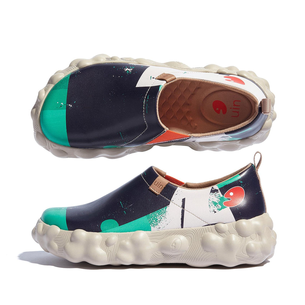 Art Travel Slip-On Sneakers