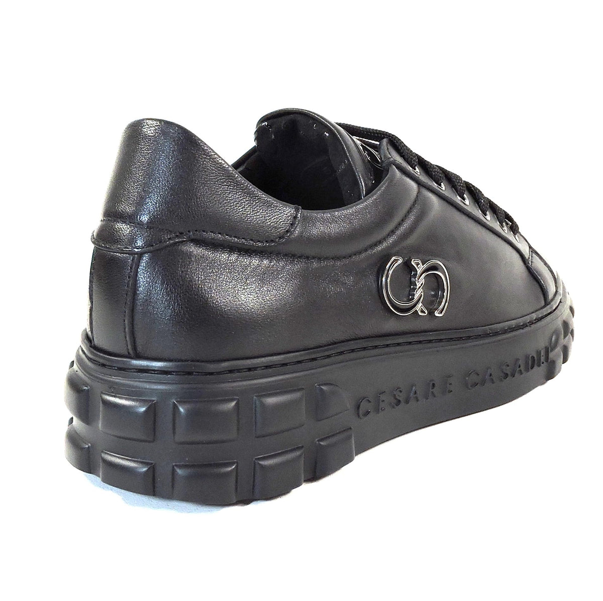 Leather Platform Sneakers