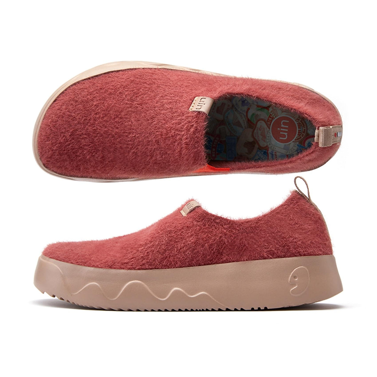 Art Travel Slip-On Sneakers