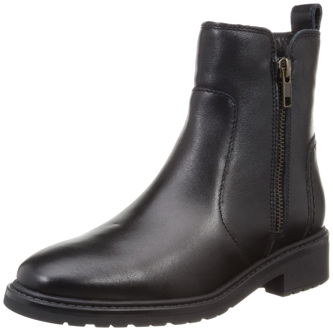 Side Zip Ankle Boots
