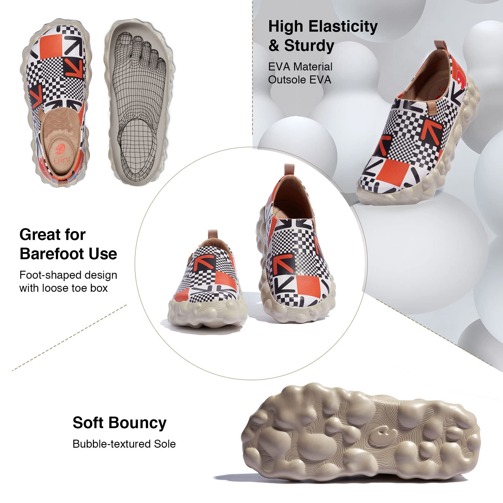 Art Travel Slip-On Sneakers