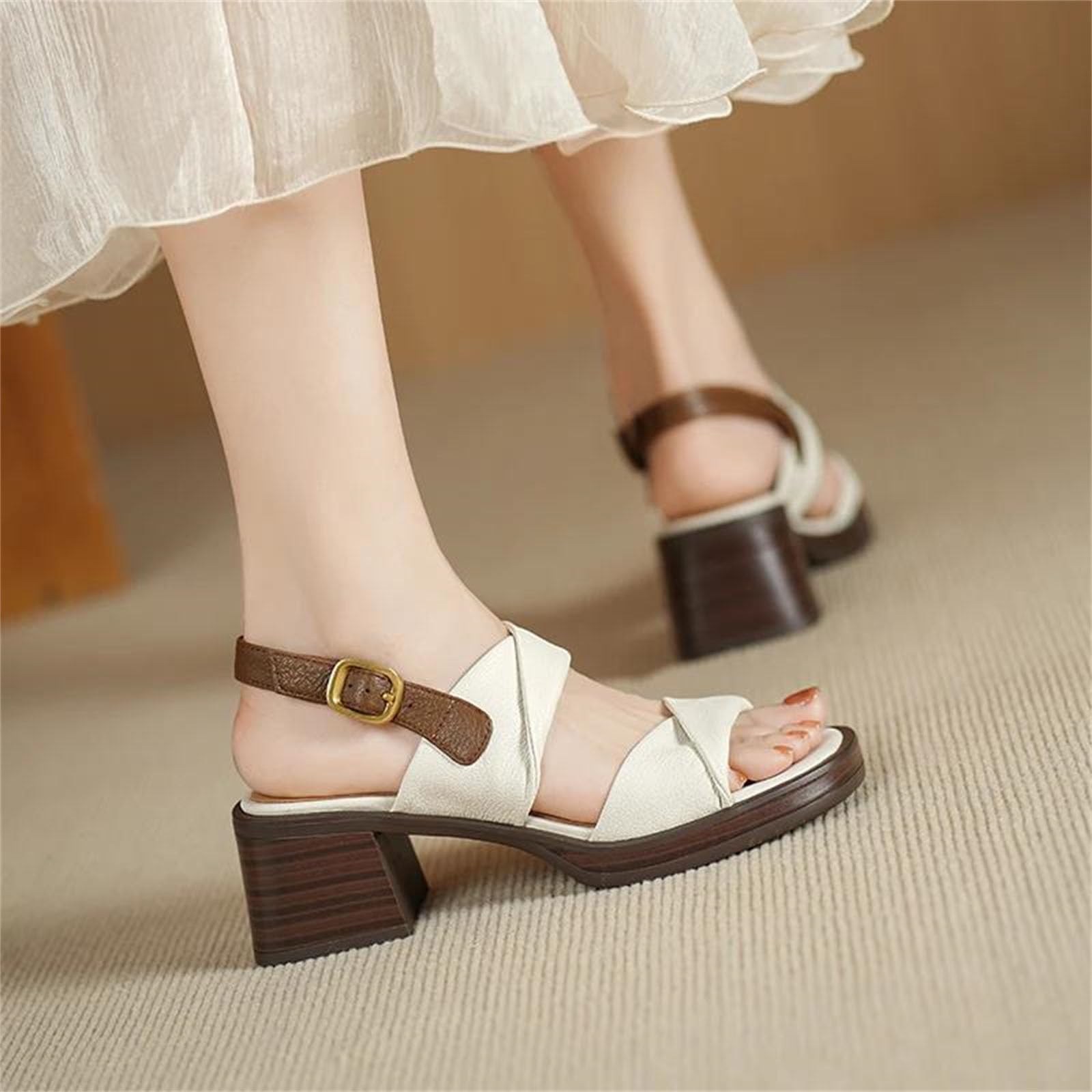 Leather Gladiator Sandals