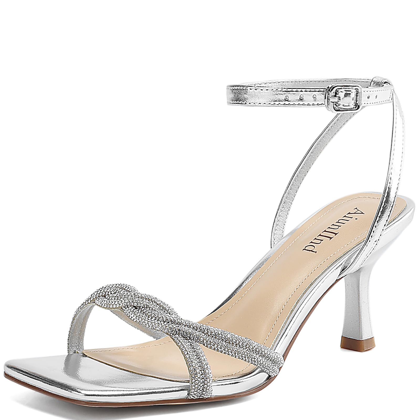 Strappy Kitten Heel Sandals