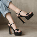 Platform Ankle Strap Sandals