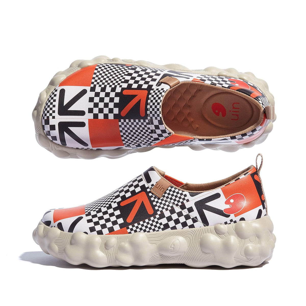 Art Travel Slip-On Sneakers