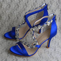 Rhinestone Wedding Sandals