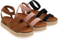 Thick Sole Ankle Strap Sandals