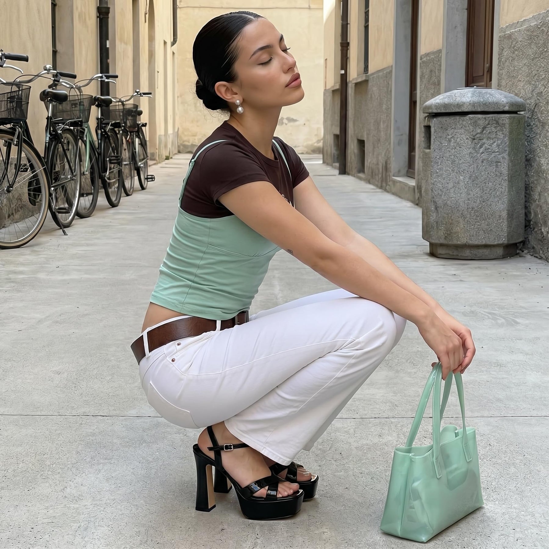 Platform Ankle Strap Sandals