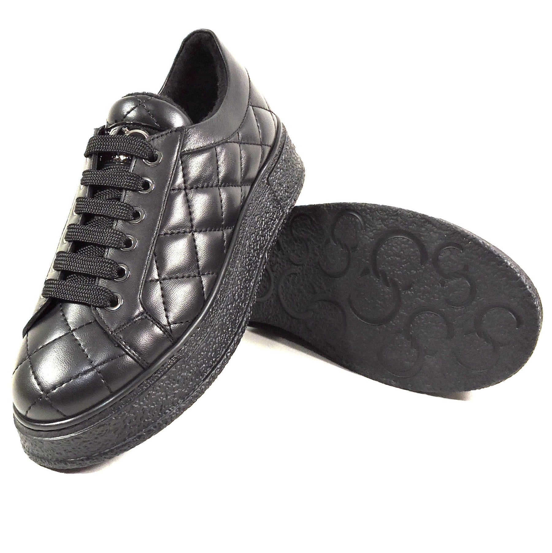 Quilted Leather SneakersQuilted Leather Sneakers